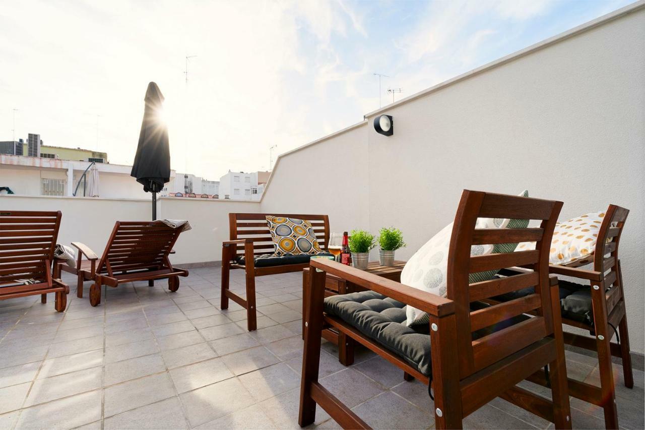Apartamento Lujo Ancha Del Carmen Málaga Eksteriør billede